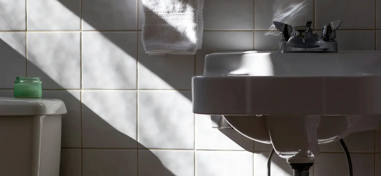 A bathroom
